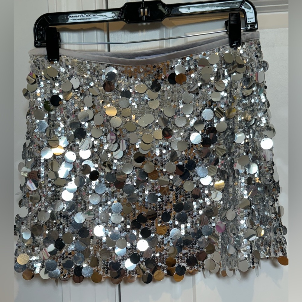 Zara sequin mini-skirt